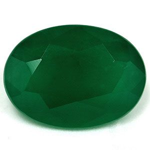 EMERALD FACETED 4.78ct GREEN Deep Green SI ZAMBIA NONE