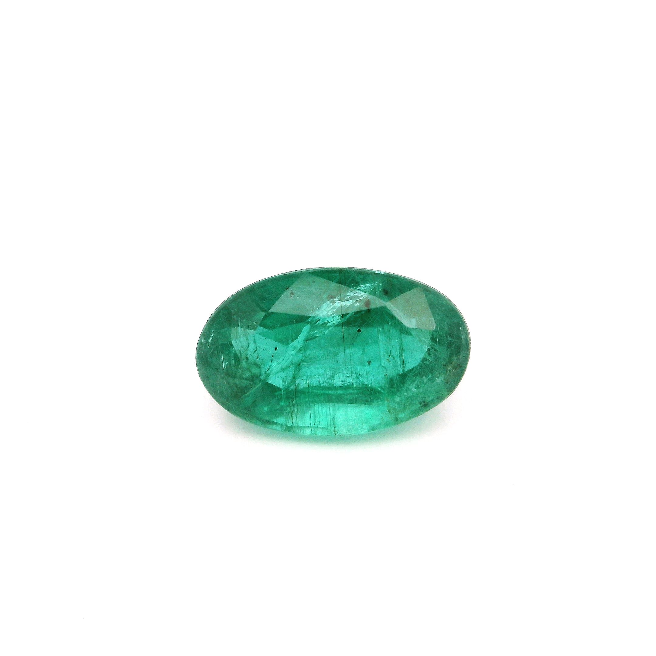 3.38 ct Oval Emerald
