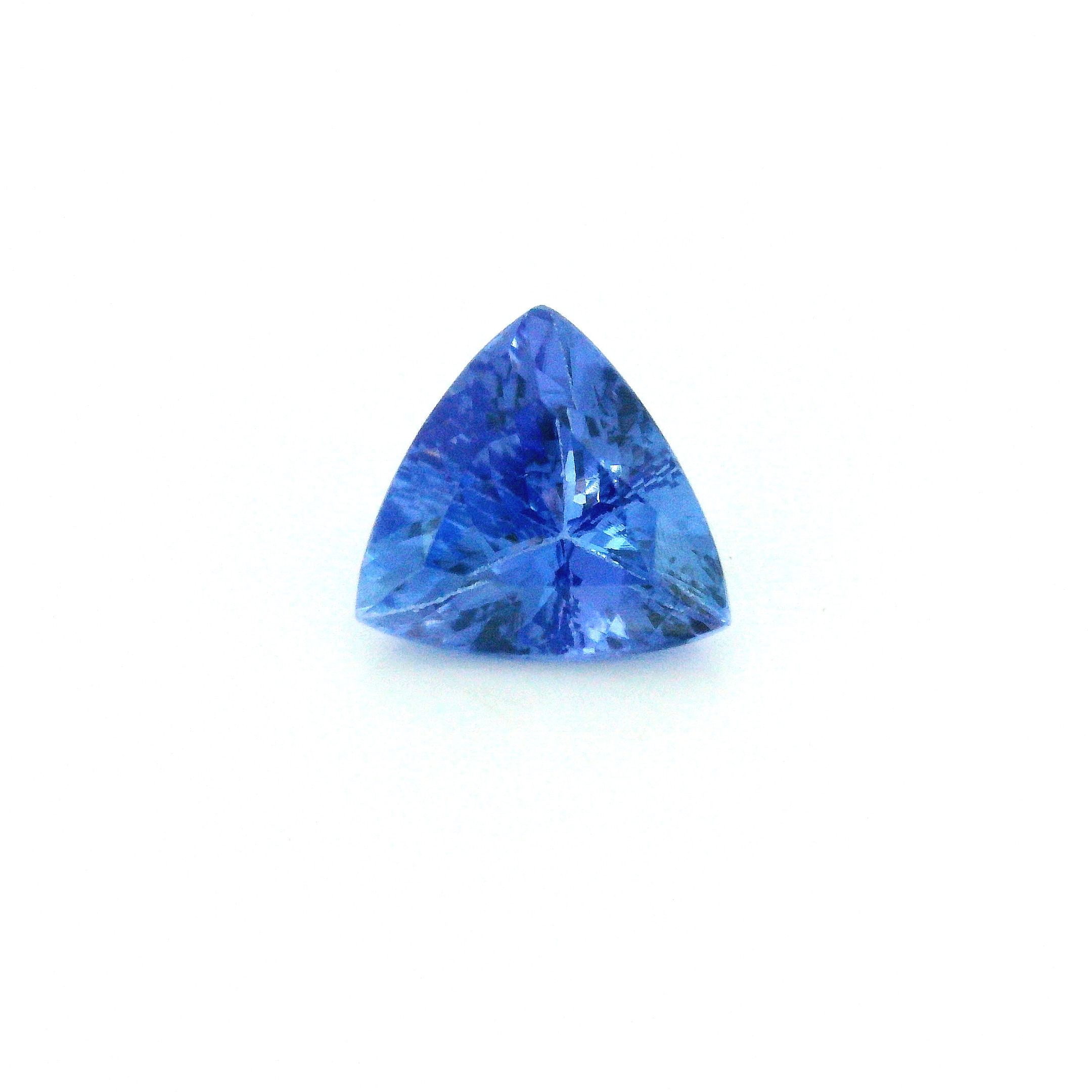 Tanzanit 1,72 ct, niebieski, szlif trójkątny
