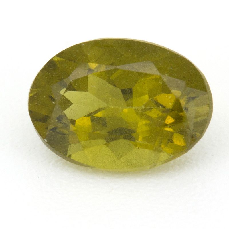 Turmalin 1,45 ct, zielony, szlif owalny