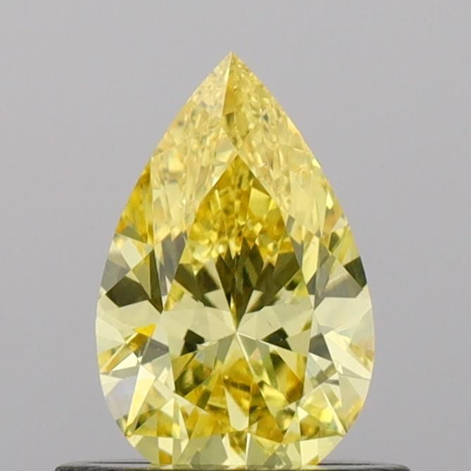 0.6 CT Fancy Vivid Yellow PEAR