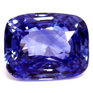 Szafir 2,03 ct, niebieski, szlif cushion