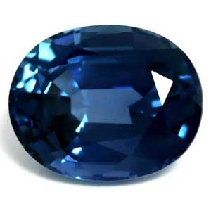 SAPPHIRE FACETED 3.93ct BLUE Intense Blue EC MADAGASCAR NONE