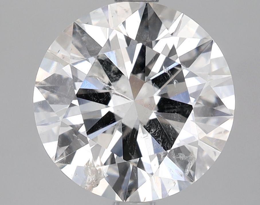 ROUND 3.01 Ct  I SI2 EX EX NON