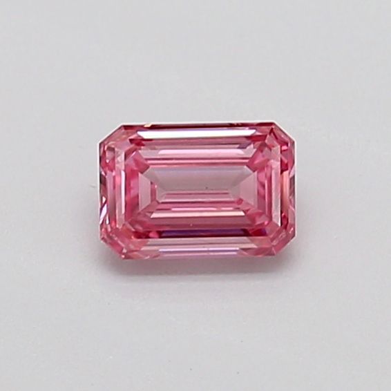0.29 CT Fancy Vivid Purplish Pink EMERALD