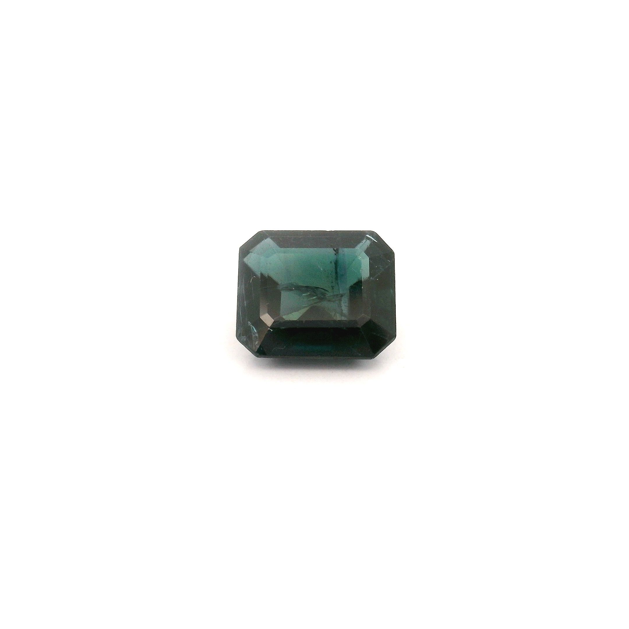 Szafir 1,14 ct, niebieski, szlif ośmiokątny