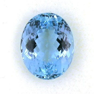AQUAMARINE FACETED 4.88ct BLUE Blue EC BRAZIL HEATED