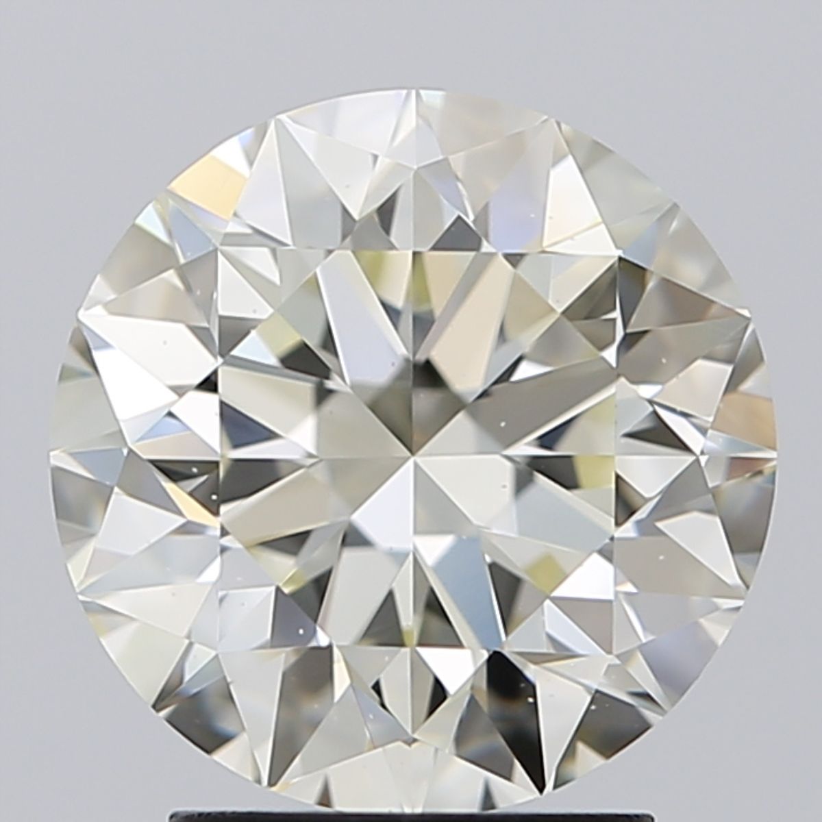 ROUND 2.9 Ct  J SI1 EX EX FNT