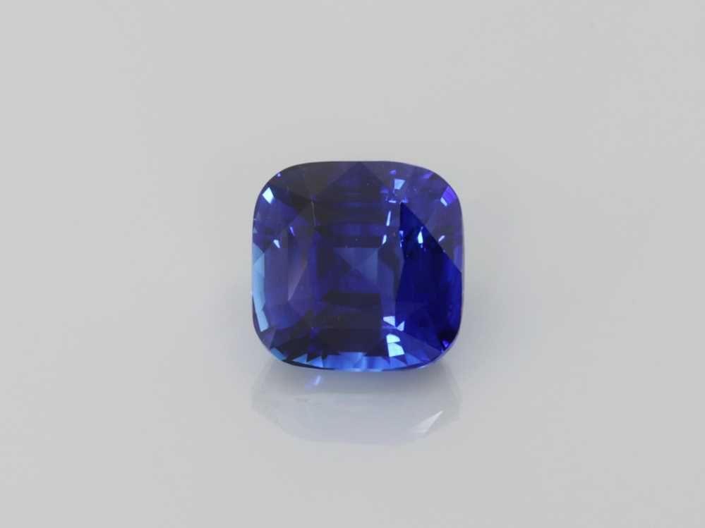 Szafir 1,83 ct, niebieski, szlif cushion