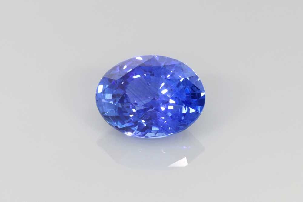 Szafir 1,83 ct, niebieski, szlif owalny