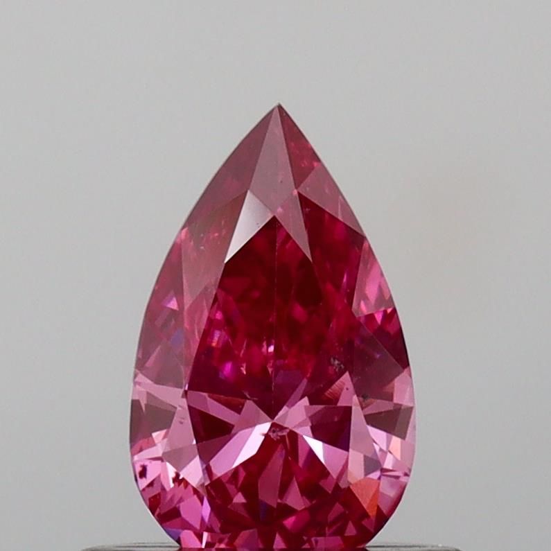 0.49 CT Fancy Vivid Pink PEAR