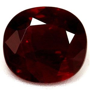 RUBY FACETED 1.06ct RED Deep Red SI REST_OF_AFRICA NONE