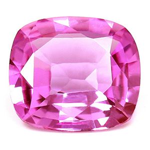 SAPPHIRE FACETED 1.26ct PINK Vivid Pink EC MADAGASCAR NONE