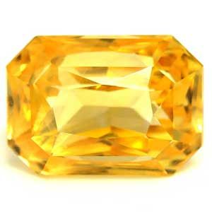 SAPPHIRE FACETED 2.52ct YELLOW Vivid Yellow EC SRILANKA NONE