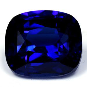 Szafir 8,60 ct, niebieski, szlif cushion