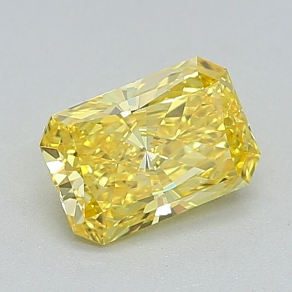 0.53 CT Fancy Vivid Yellow RADIANT