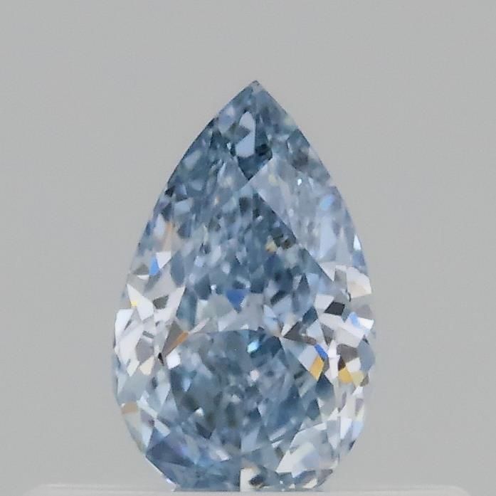 0.3 CT Fancy Intense Blue PEAR