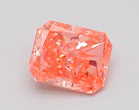 0.91 CT Fancy Intense Orange RADIANT