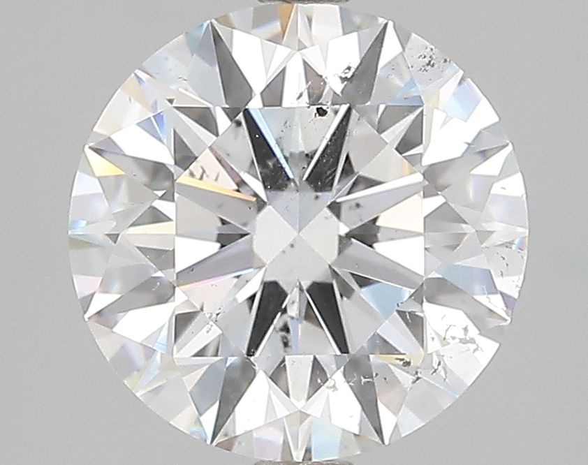 ROUND 3.05 Ct  D SI2 EX EX FNT