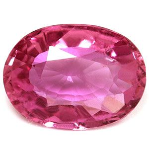 SAPPHIRE FACETED 1.22ct PINK Medium Pink EC MADAGASCAR NONE