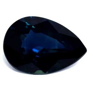 SAPPHIRE FACETED 0.7ct BLUE Deep Blue EC MADAGASCAR NONE