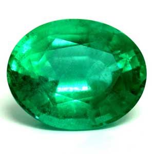 Szmaragd 2,60 ct, zielony, szlif owalny