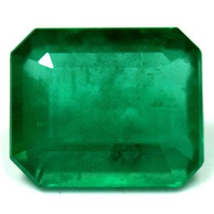 Szmaragd 2,71 ct, zielony, szlif szmaragdowy