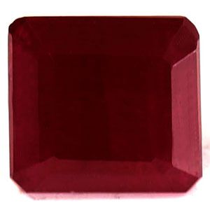 RUBY FACETED 3.53ct RED Deep Red EC REST_OF_AFRICA NONE