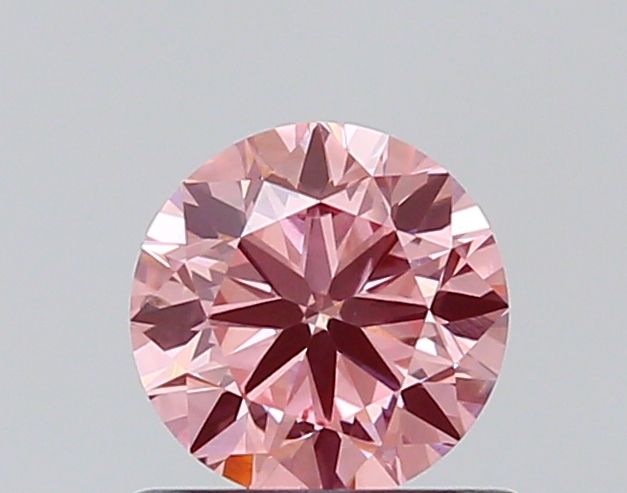 0.66 CT Fancy Vivid Pink ROUND