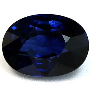 SAPPHIRE FACETED 1.2ct BLUE Intense Blue EC MADAGASCAR HEATED