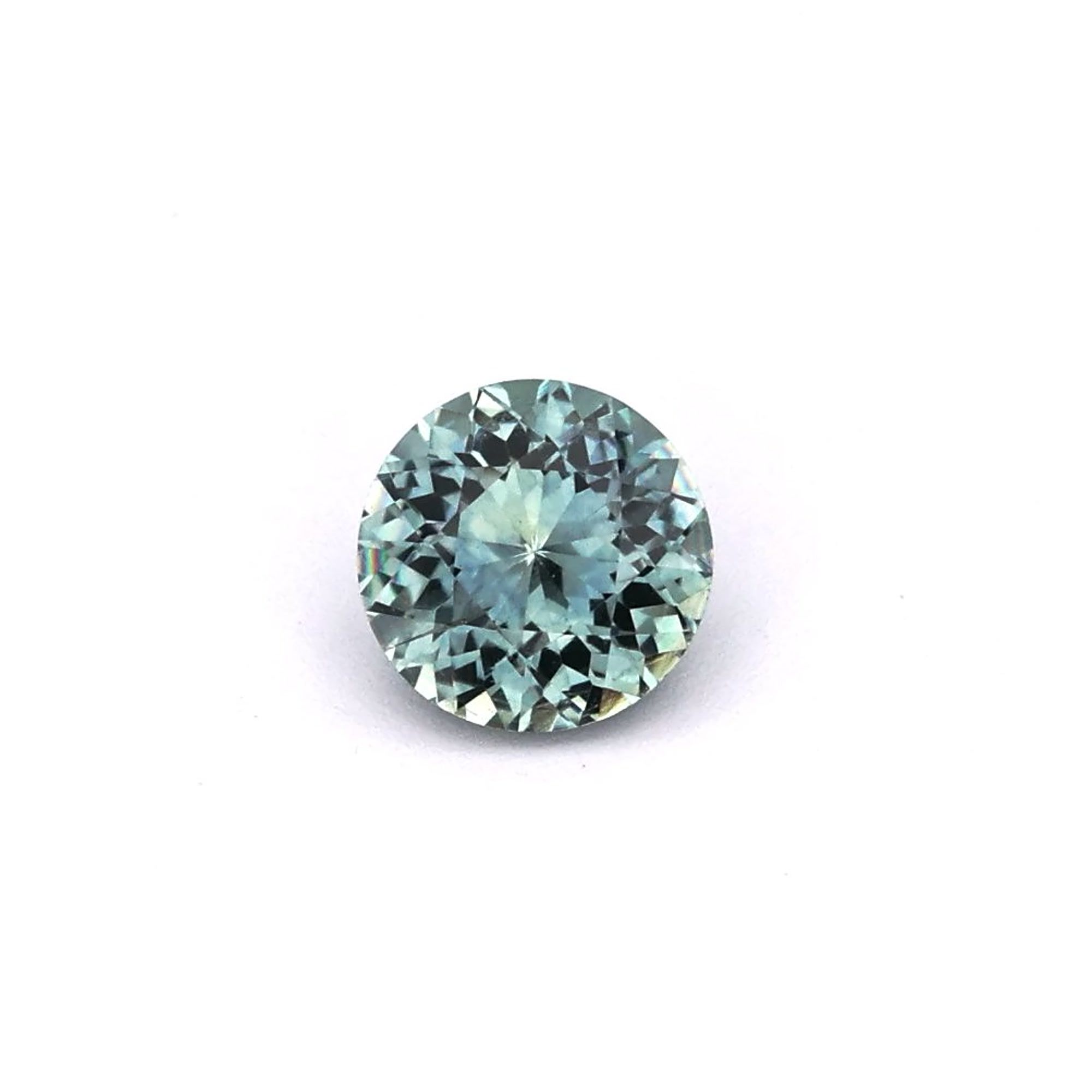 SAPPHIRE FACETED 0.81ct GREEN GREEN EC UNITEDSTATES HEATED