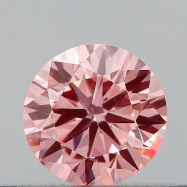 0.21 CT Fancy Intense Pink ROUND