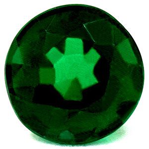 Szmaragd 1,58 ct, zielony, szlif okrągły