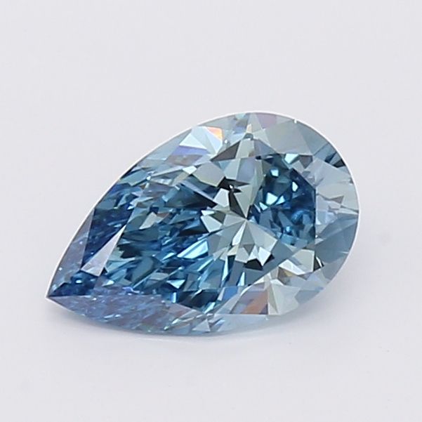1.01 CT Fancy Vivid Blue PEAR