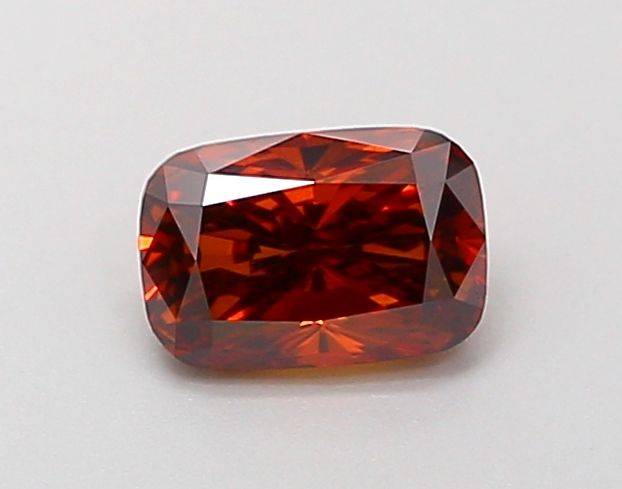 0.71 CT Faint Green CUSHION BRILLIANT