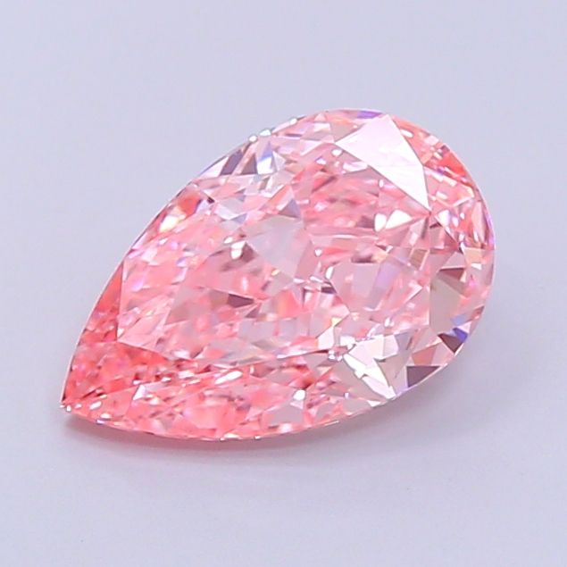 0.51 CT Fancy Vivid Pink PEAR