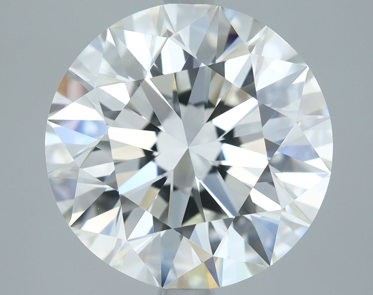 ROUND 5.03 Ct  G VVS1 EX EX NON