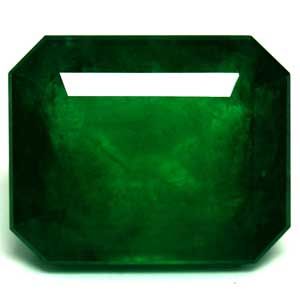 Szmaragd 3,62 ct, zielony, szlif szmaragdowy