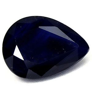 SAPPHIRE FACETED 1.8ct BLUE Navy Blue MI THAILAND HEATED