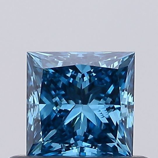 0.46 CT Fancy Vivid Blue PRINCESS