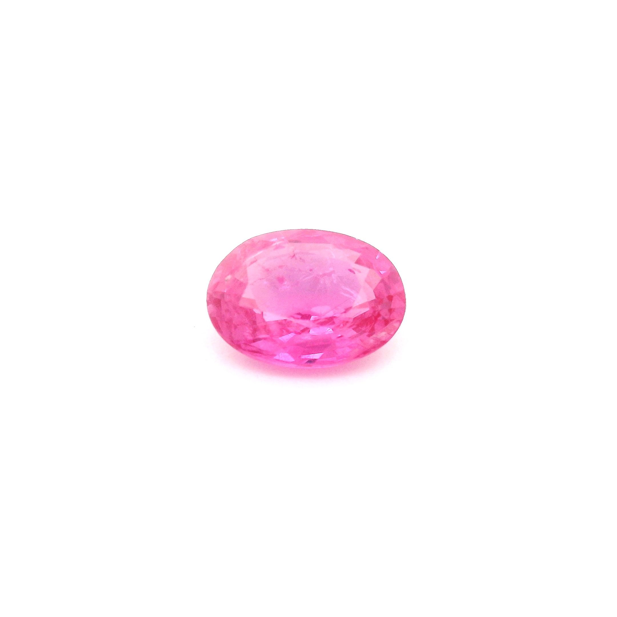 RUBY FACETED 1.5ct RED Medium Intense SI MOZAMBIQUE HEATED