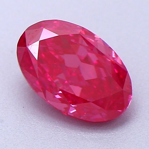 0.31 CT Fancy Vivid Pink OVAL