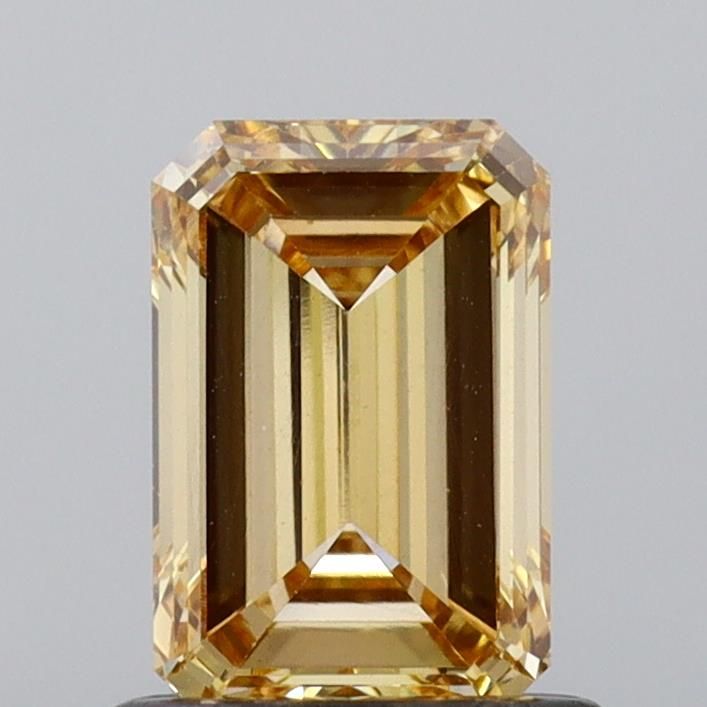 1.0 CT Fancy Vivid Yellow EMERALD