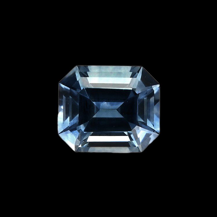 SAPPHIRE FACETED 0.49ct GREEN Green EC UNITEDSTATES HEATED