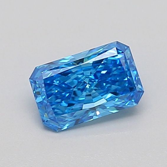 0.52 CT Fancy Vivid Blue RADIANT