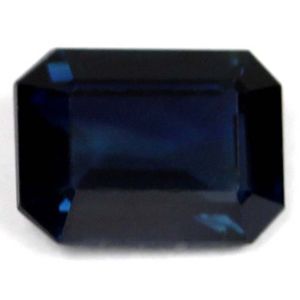 Szafir 1,79 ct, niebieski, szlif szmaragdowy