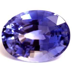Szafir 2,56 ct, niebieski, szlif owalny