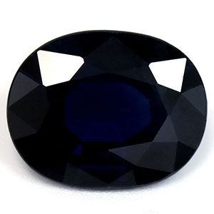 Szafir 4,20 ct, niebieski, szlif owalny