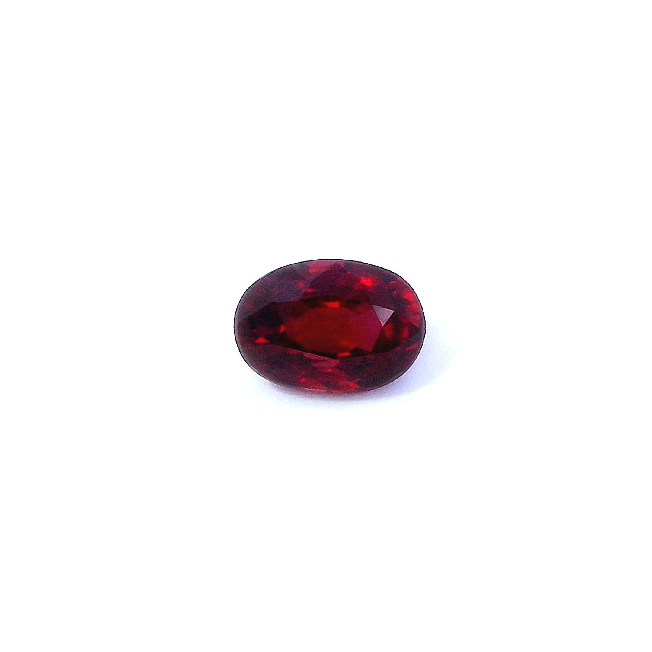 0.62 ct Oval ruby