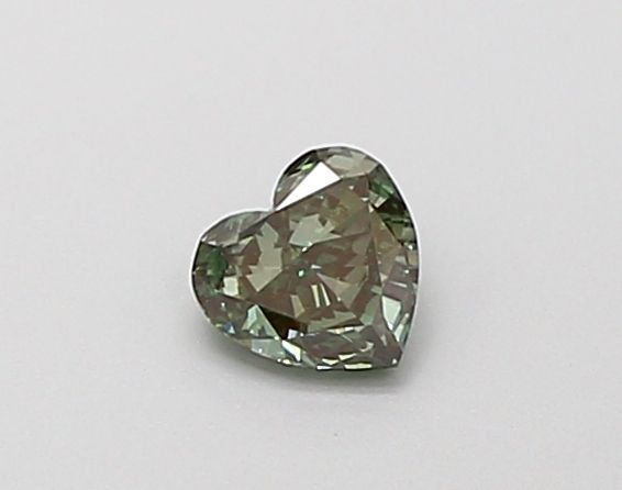 0.23 CT Fancy Intense Green HEART